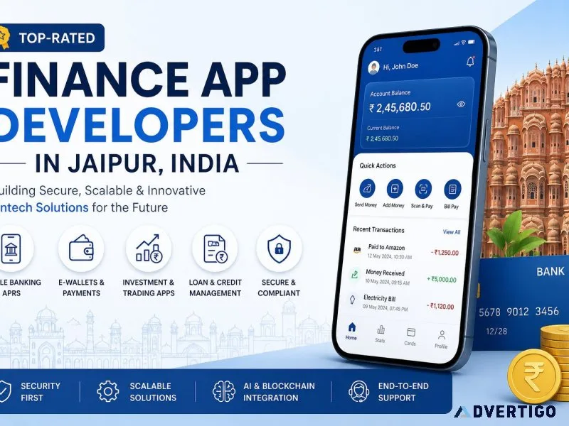 Toprated finance app developers in jaipur india