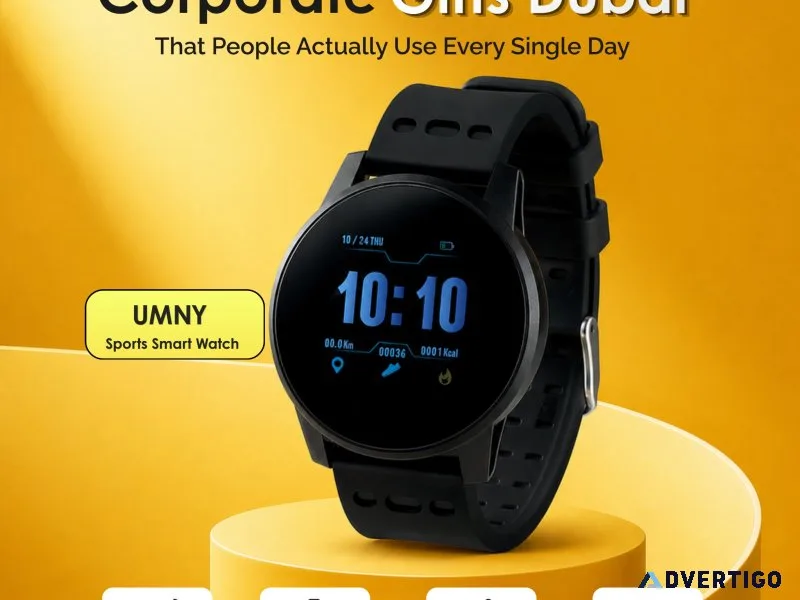 Umny sports smart watch premium corporate gifts dubai