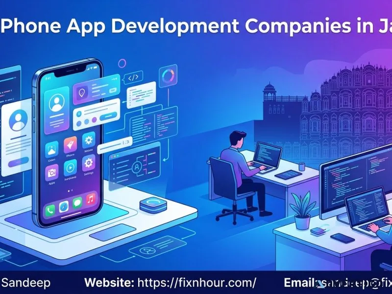 Top iphone app development companies in jaipur