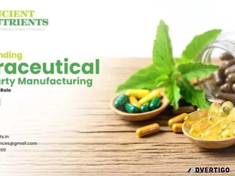 Top thirdparty nutraceutical manufacturing