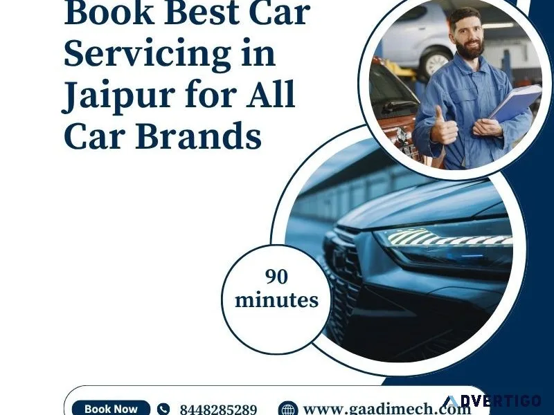 Book best car servicing in jaipur for all car brands