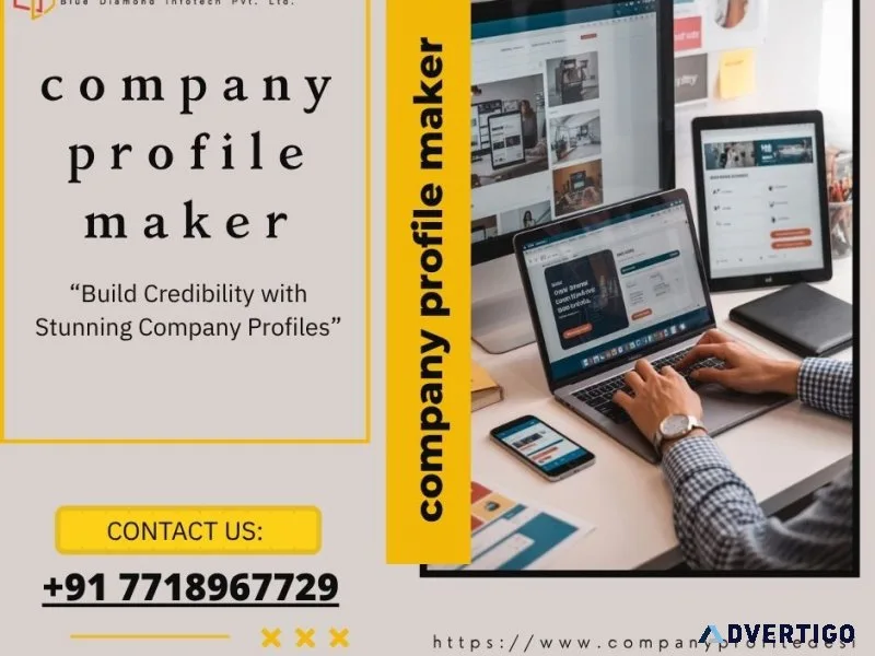 Best company profile maker services for modern businesses