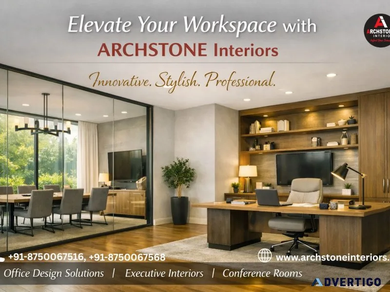 Make your office modern with interior designers in greater noida