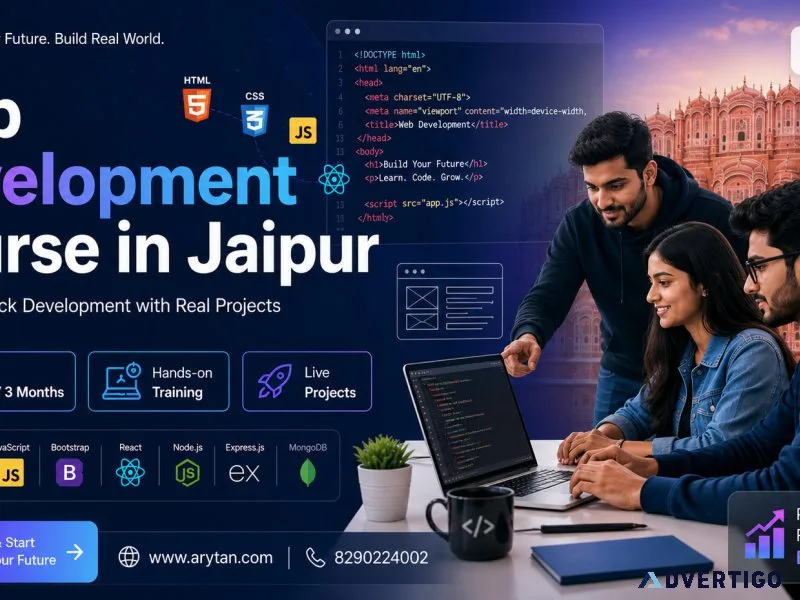 Web development course in jaipur