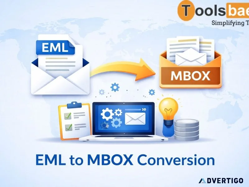 Advanced tool for migrating eml files into mbox