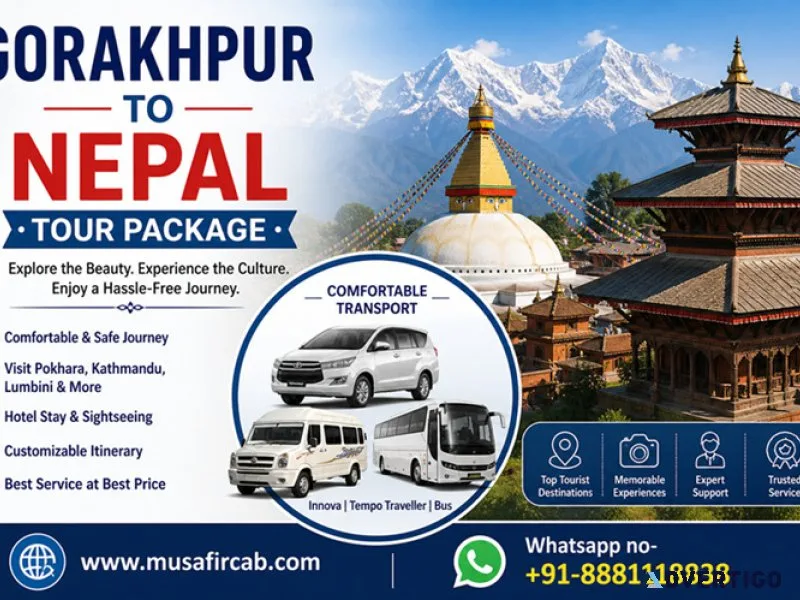 Best offers gorakhpur to nepal tour package in 2026