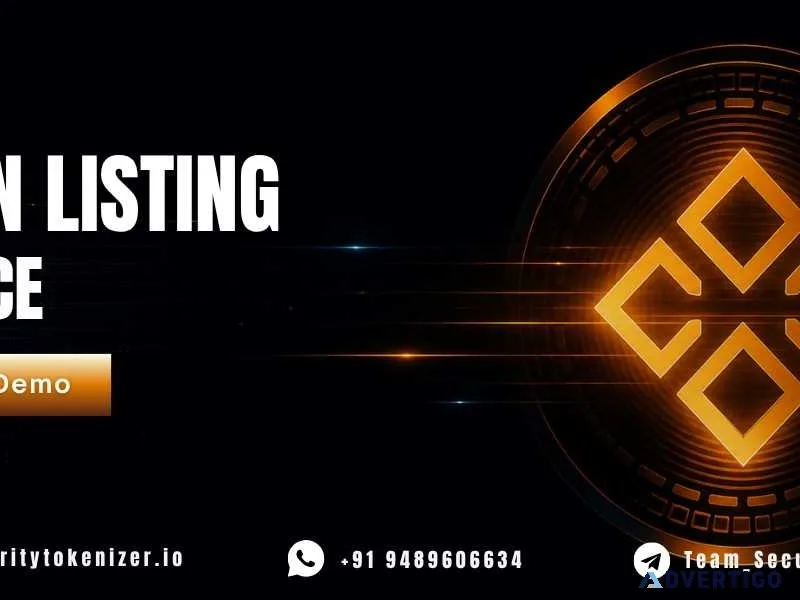 Strengthen blockchain business models with token listing service