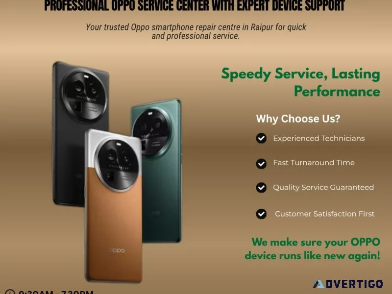 Oppo smartphone repair service