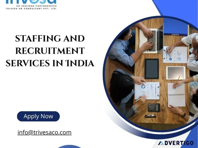 Reliable staffing and recruitment services in india for business