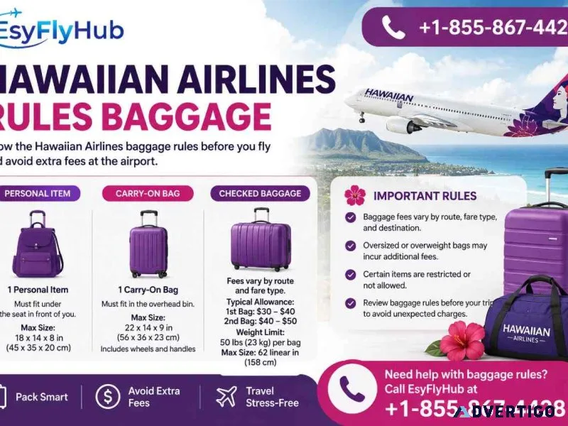 Hawaiian airlines rules baggage
