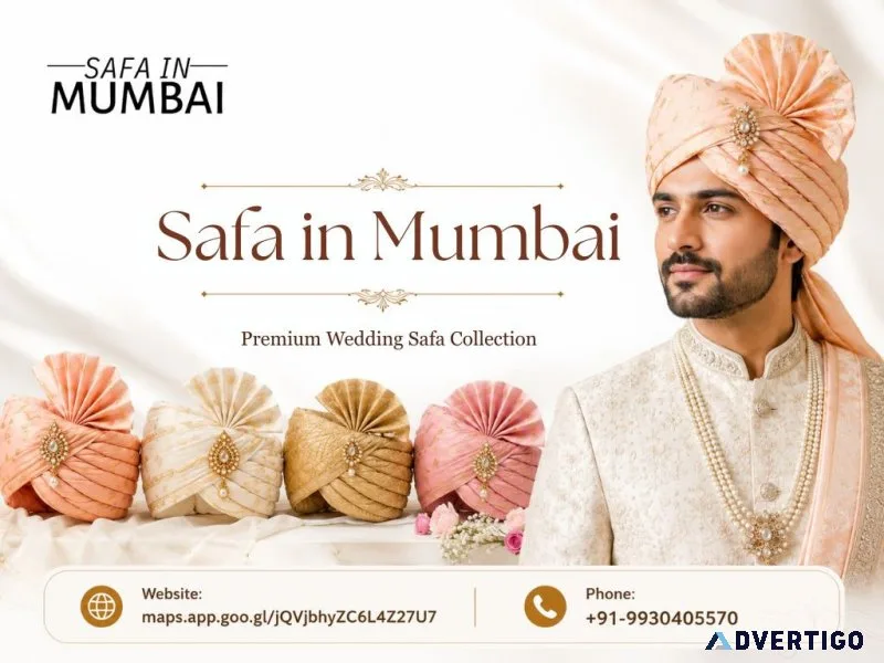 Safa in mumbai premium wedding safa services