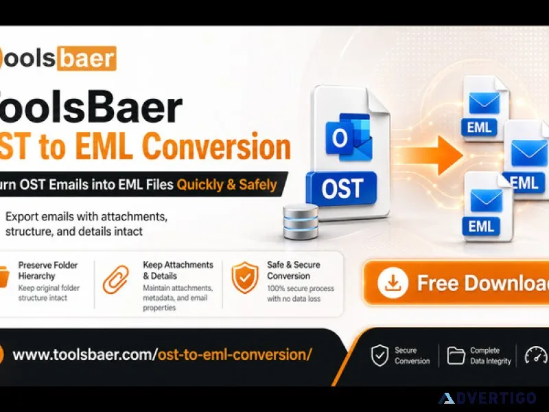 Need to open ost emails without outlook use toolsbaer for quick