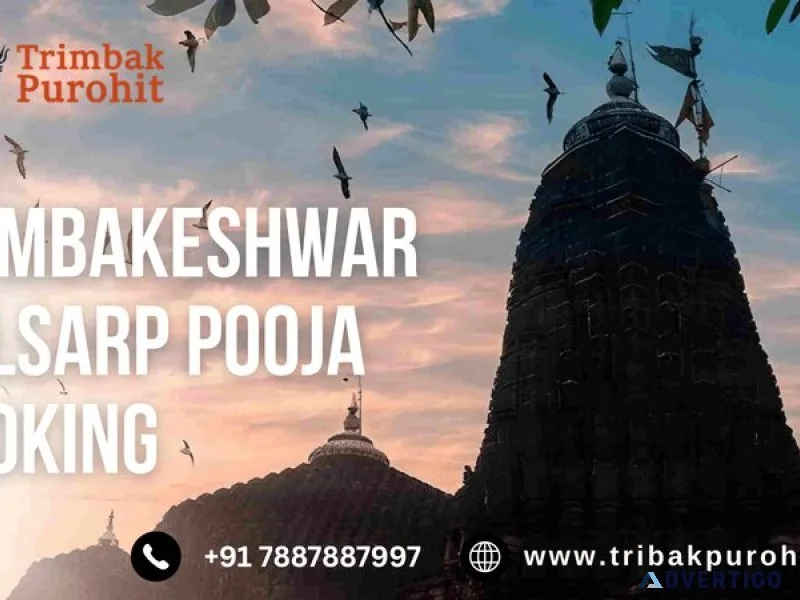 Trimbakeshwar kalsarp pooja booking best pandit available