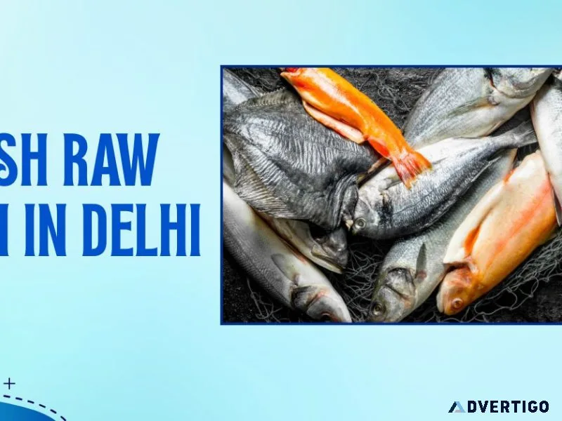 Premium seafood and fresh raw fish in delhi