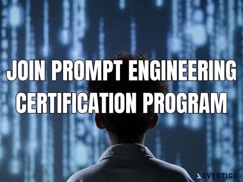Join prompt engineering certification program to build ai skill