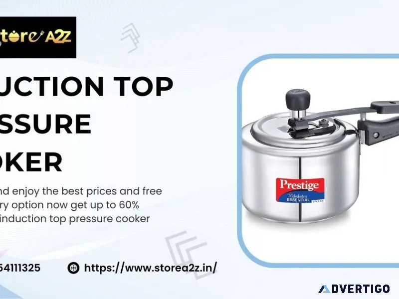 Buy induction top pressure cooker at lowest prices in india