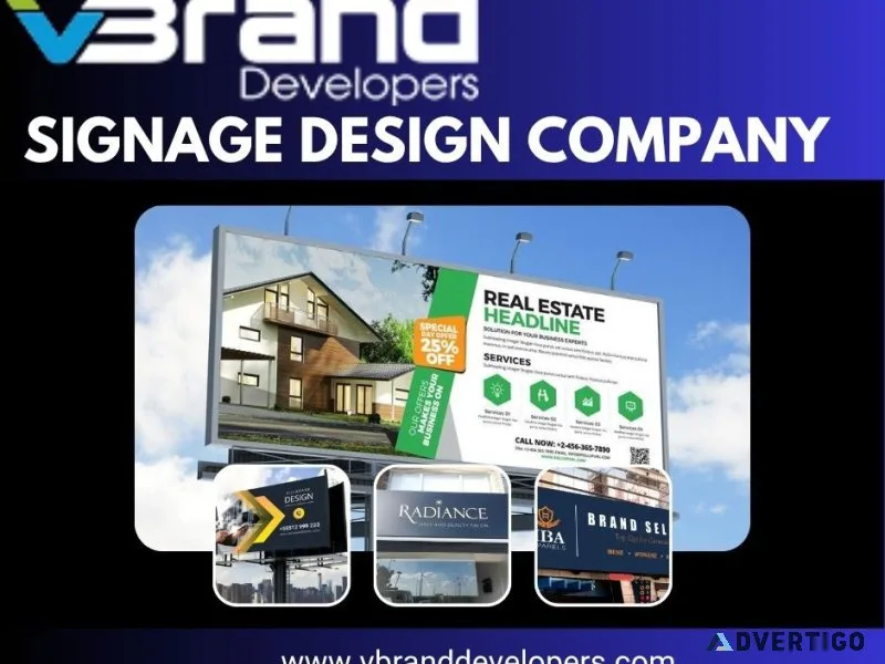 Top signage design company for modern brand visibility