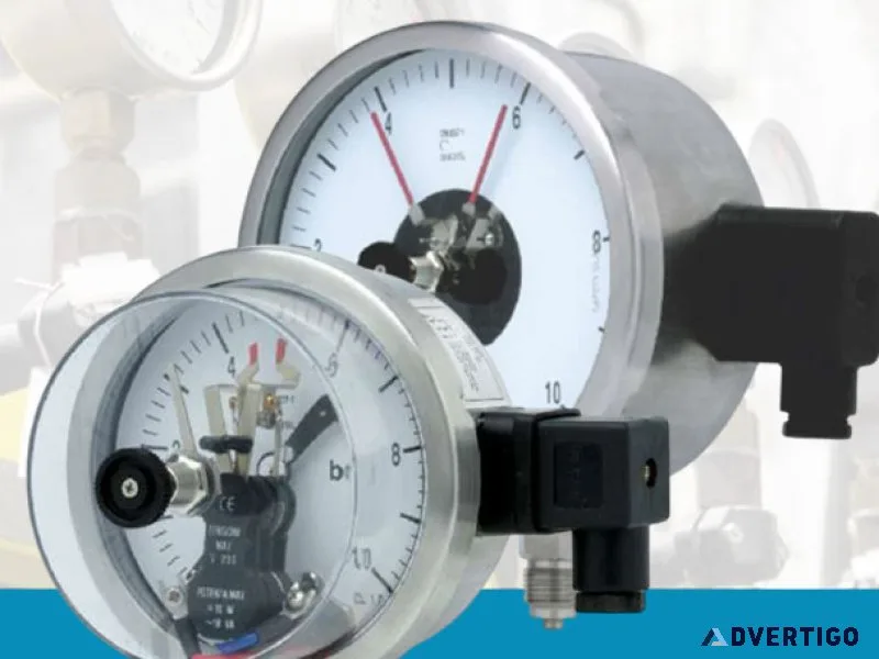 Electric contact switch pressure gauge manufacturers suppliers