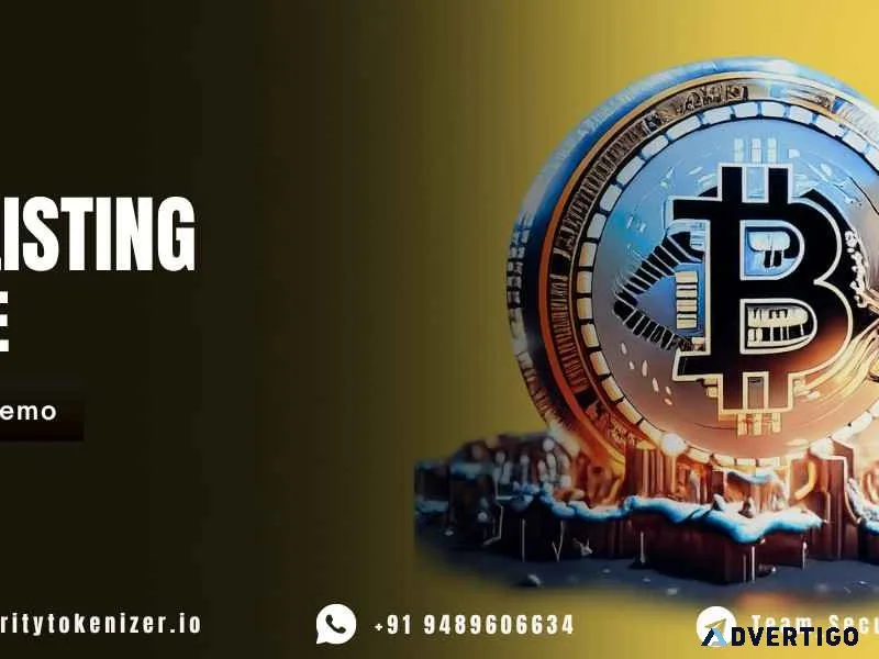 Boosting the blockchain economy with advanced coin listing servi