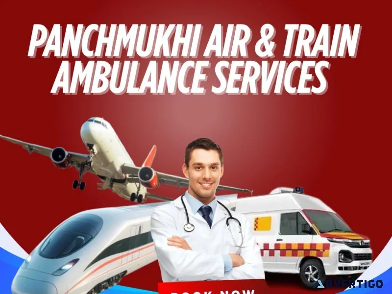 Choose panchmukhi air and train ambulance services in mumbai