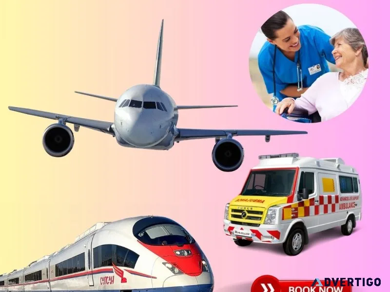 Hire the best panchmukhi air ambulance services in ranchi