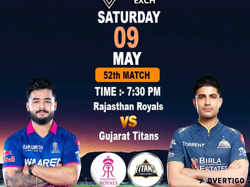 DiamondExch ID RR vs GT live match