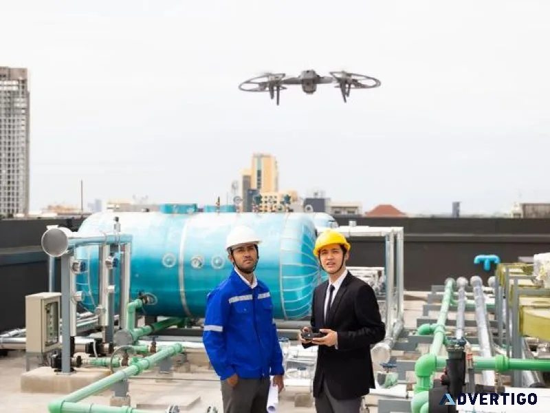 Drone inspection for manufacturing industry ses digital solution