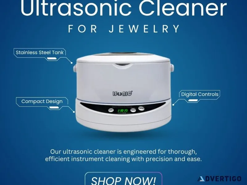 Ultrasonic cleaner for jewelry