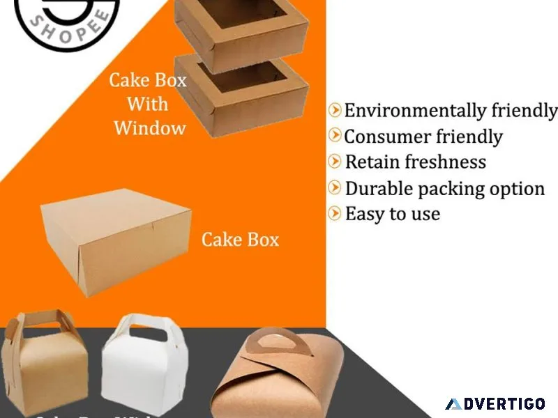 Buy cake boxes online in bulk or wholesale at gujarat shopee