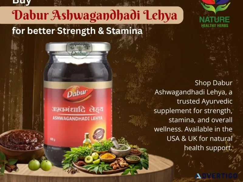 Buy dabur ashwagandhadi lehya for strength stamina online