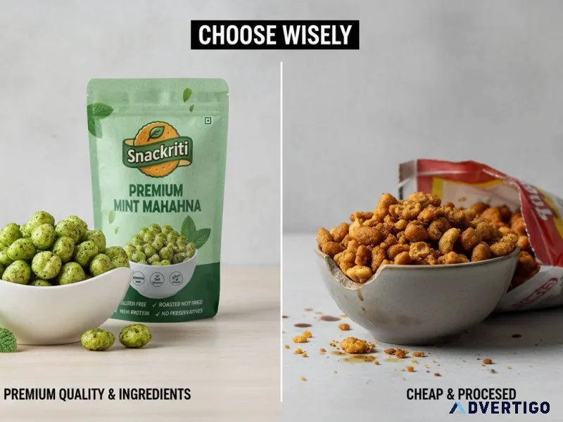 Snackriti makhana manufacturer authentic and fresh makhana