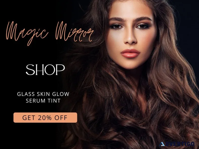 Magic mirror 4in1 glass skin tint for oily skin lightweight