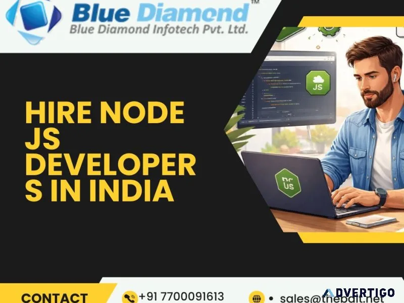 Hire node js developers in india scalable reliable solutions
