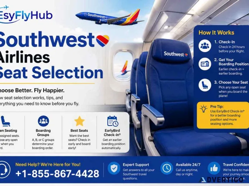 How southwest airlines seat selection works in 2026