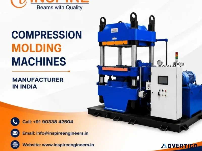 Compression molding machines manufacturer in india inspire eng