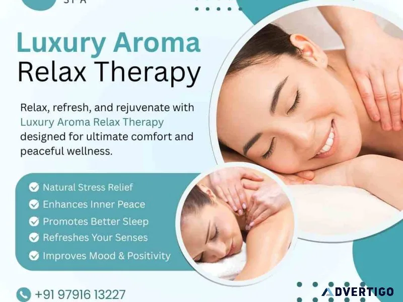 Aroma therapy wellness spa oil massage in trichy