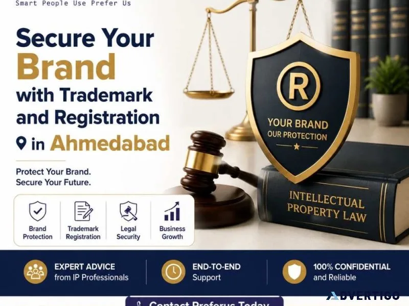 Secure your brand with trademark and registration in ahmedabad