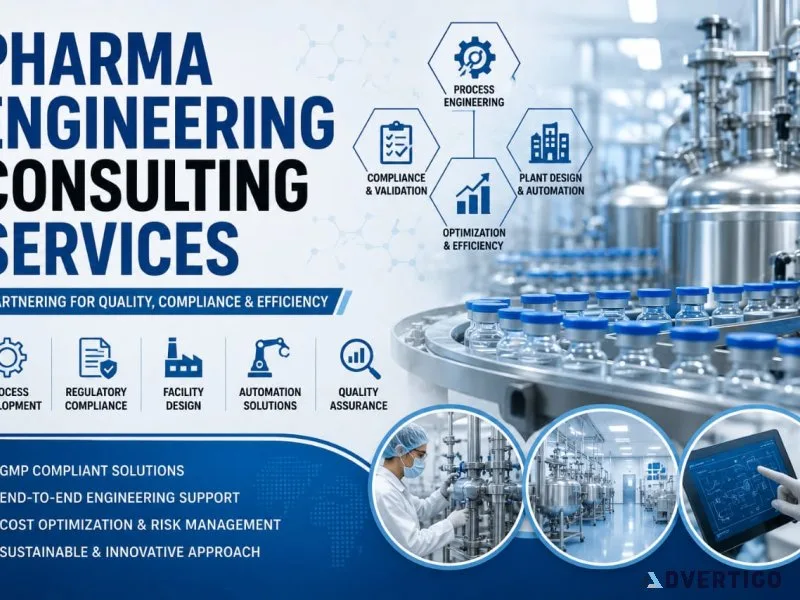 Pharma engineering consulting services