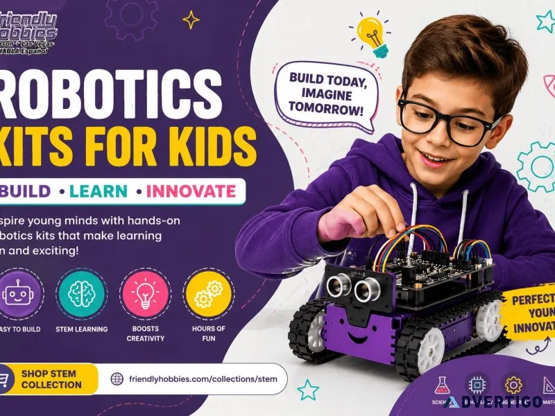 Robotics kit for kids