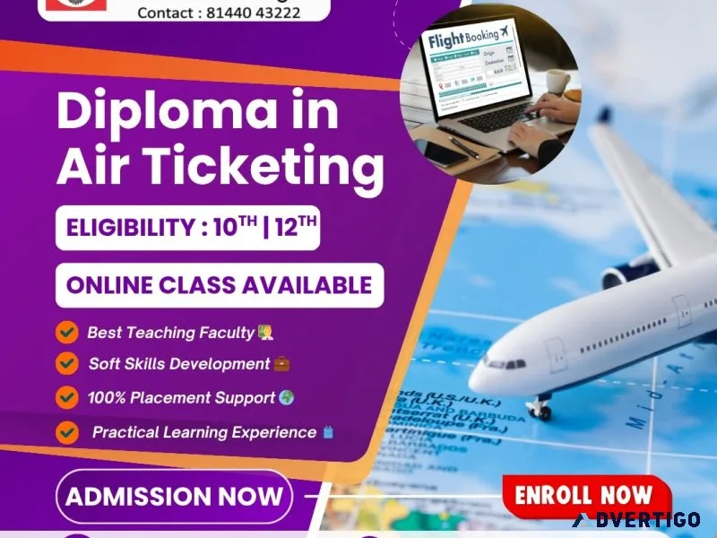 Airline dreams take off here join air ticketing course