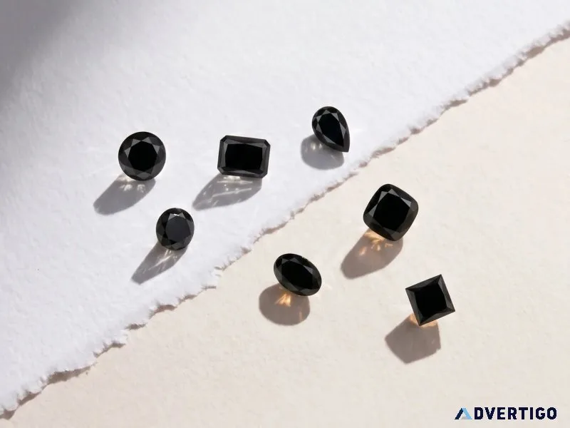 Buy loose black diamonds for custom jewelry