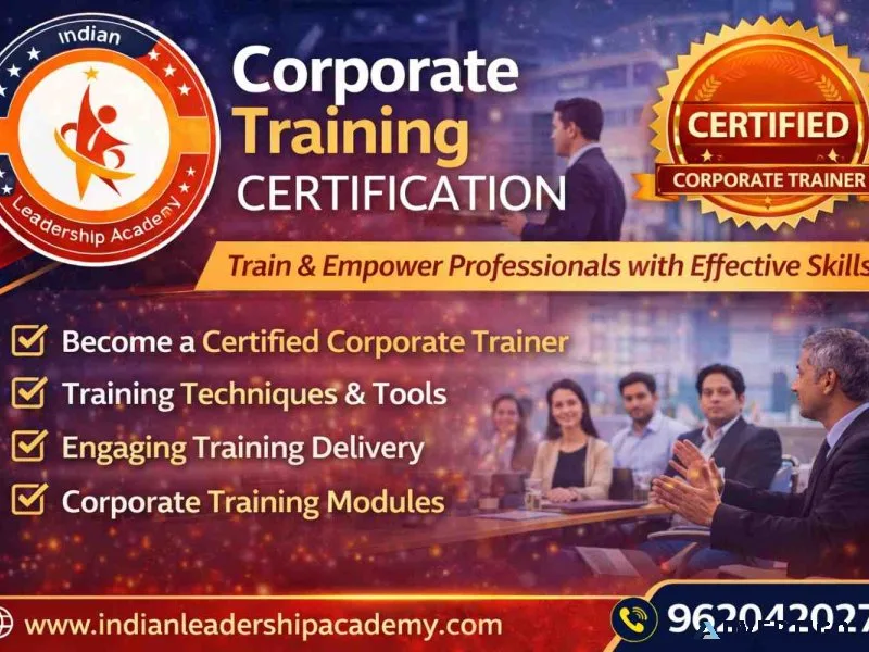 Corporate training certification