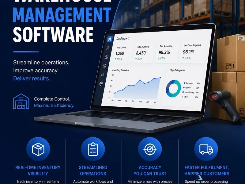 Smarter warehouse management software for growing businesses