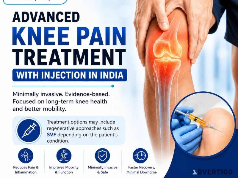 Advanced knee pain treatment with injection in india kneexpert