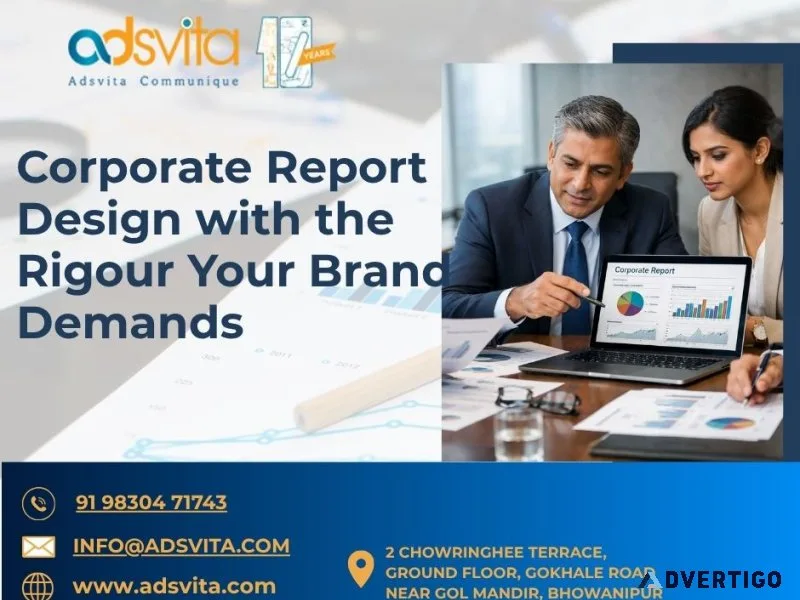 Corporate report design with the rigour your brand demands