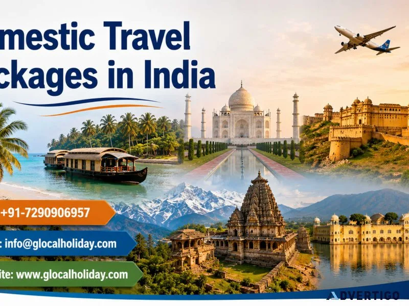 Domestic travel packages in india glocal holiday