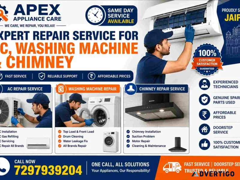 Ac refrigerator washing machine repair services jaipur