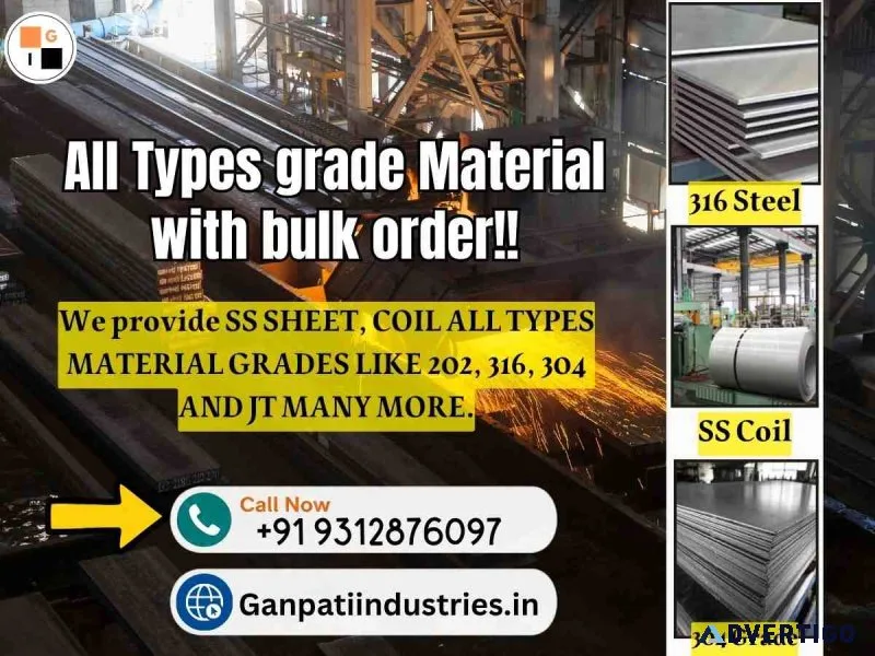 Stainless steel sheet manufacturer l dealer in delhi