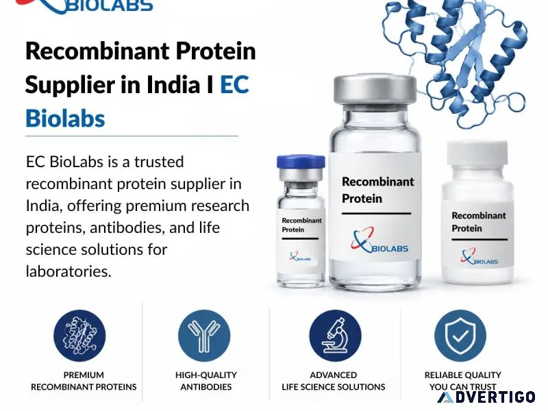 Recombinant protein supplier in india ec biolabs