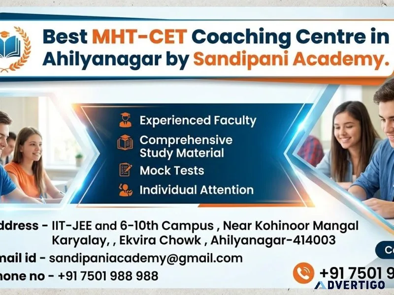 Best mht cet coaching centre in ahilyanagar
